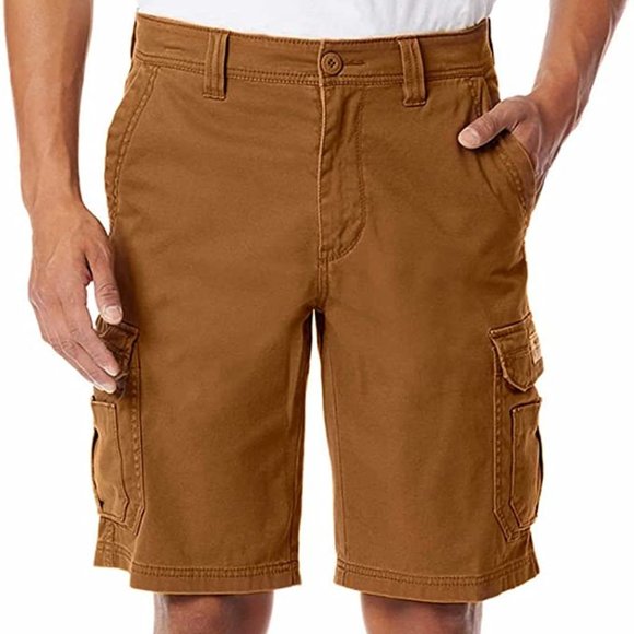 Unionbay Men's Flex Waist Stretch Cargo Shorts Chestnut, Size 42 (New) - Picture 11 of 14